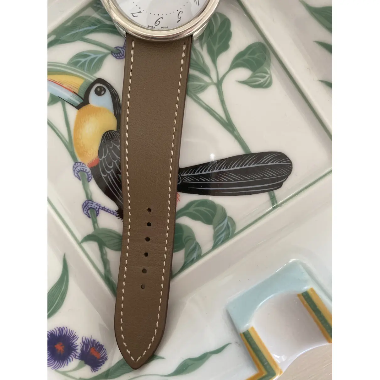 Arceau leather watch Hermès