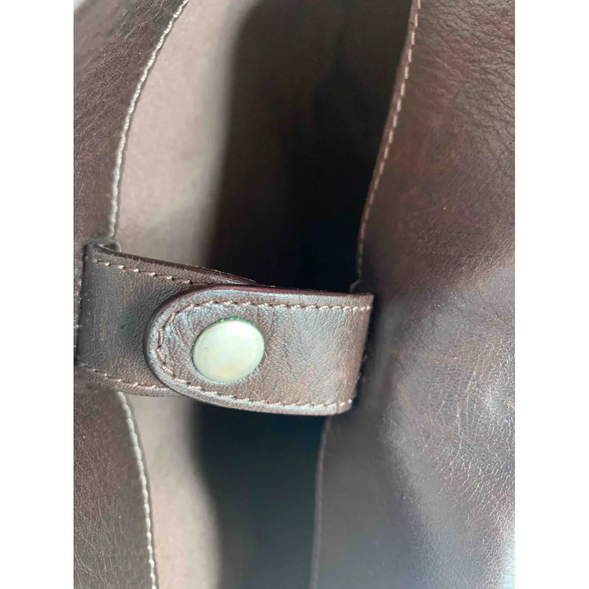 Leather satchel Bally