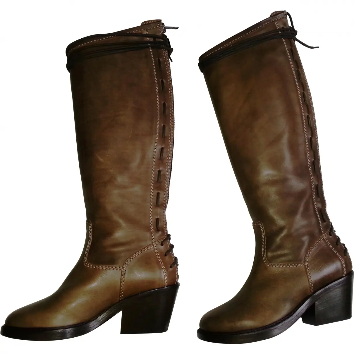 Leather Boots Haider Ackermann