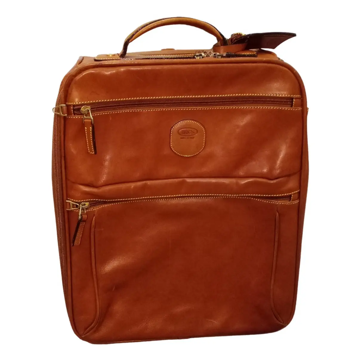 Leather travel bag Bric's