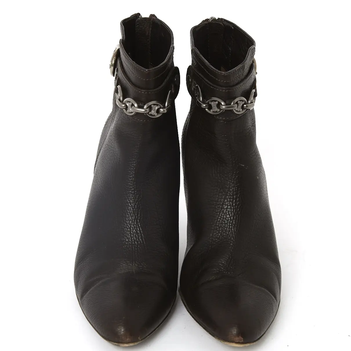 Buy Celine Leather Ankle boots online