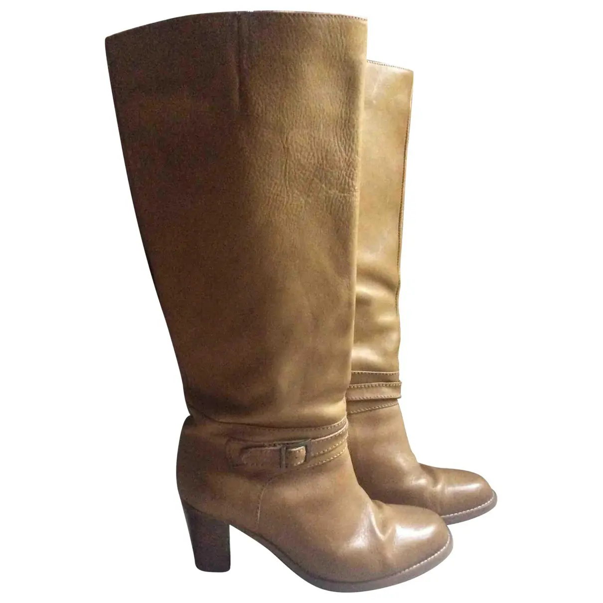 Leather boots Comptoir Des Cotonniers