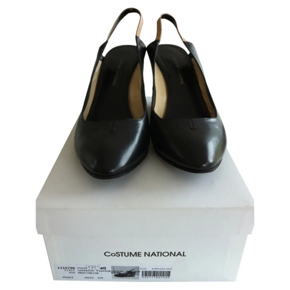 Buy Costume National Leather heels online - Vintage