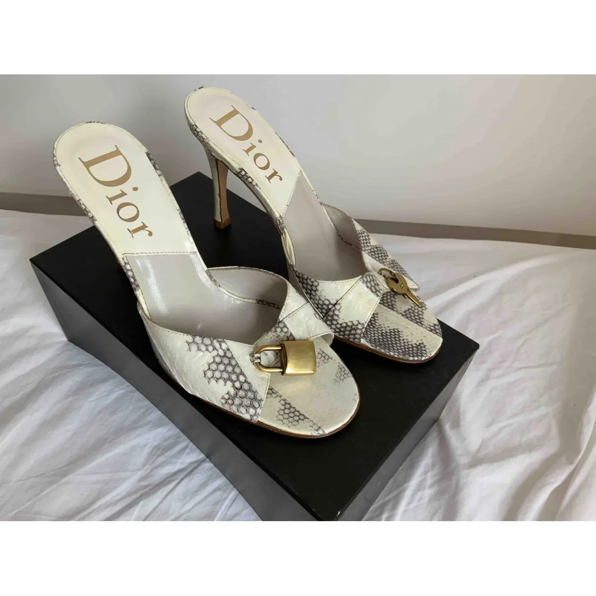 Buy Dior Leather mules online