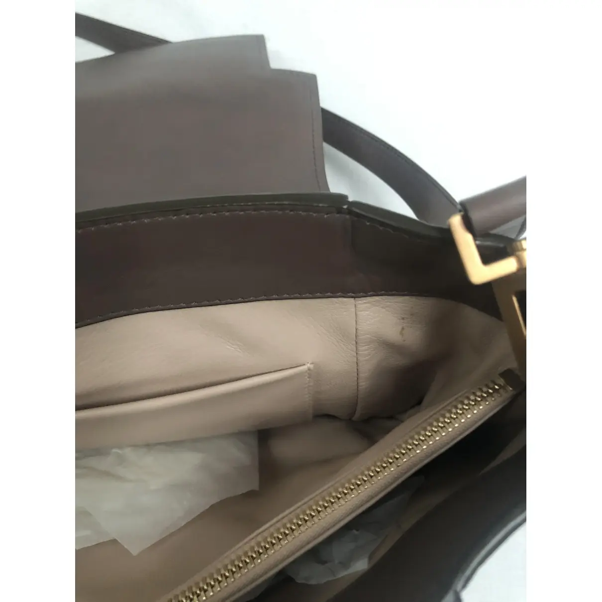 Leather crossbody bag Elie Saab