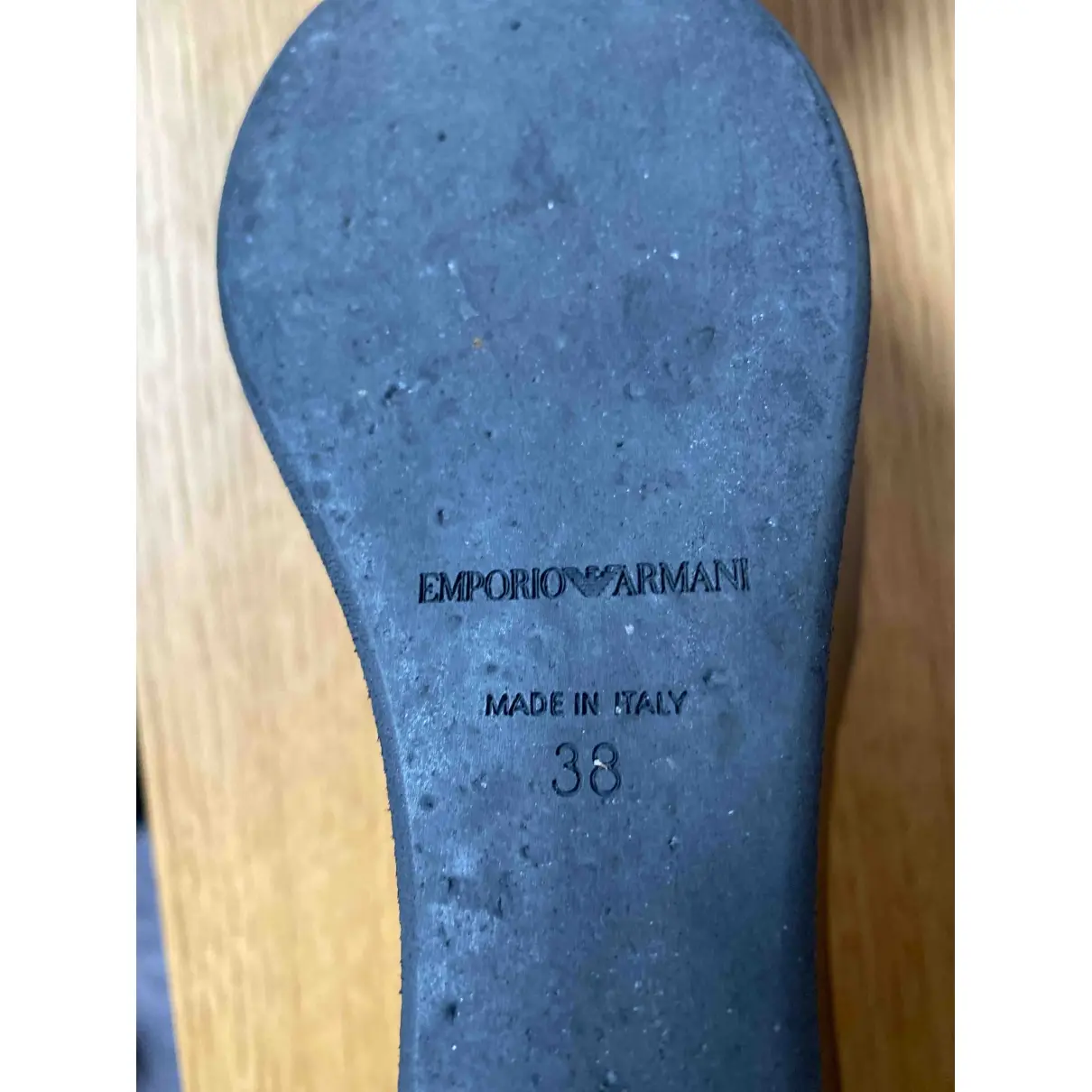 Buy Emporio Armani Leather heels online