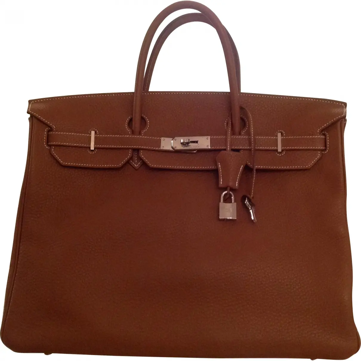 Leather Handbag Birkin Hermès