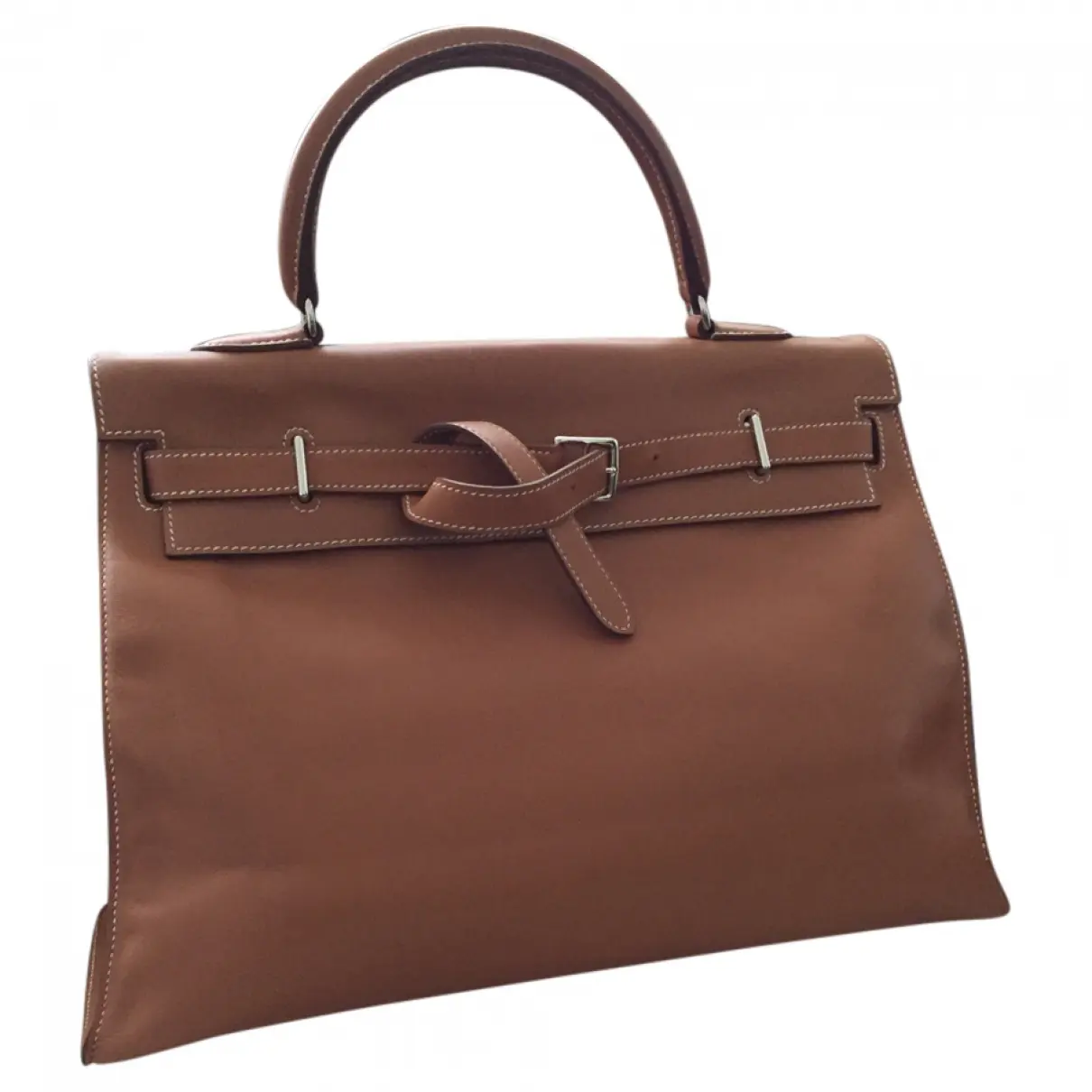Leather Handbag Kelly Hermès