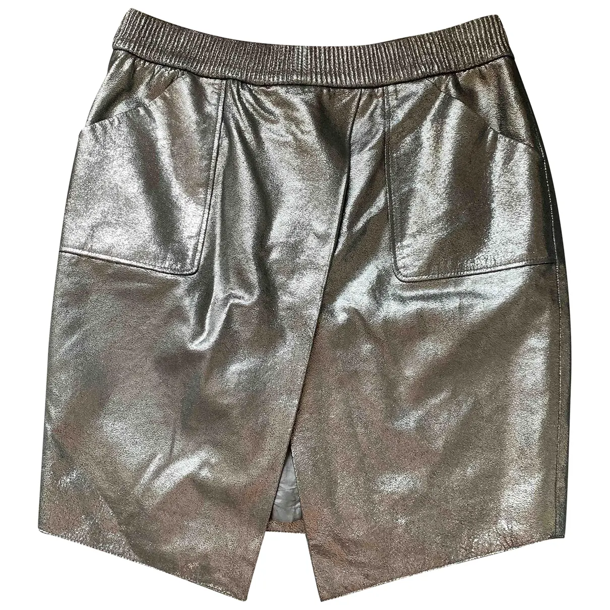 Leather mini skirt Karl
