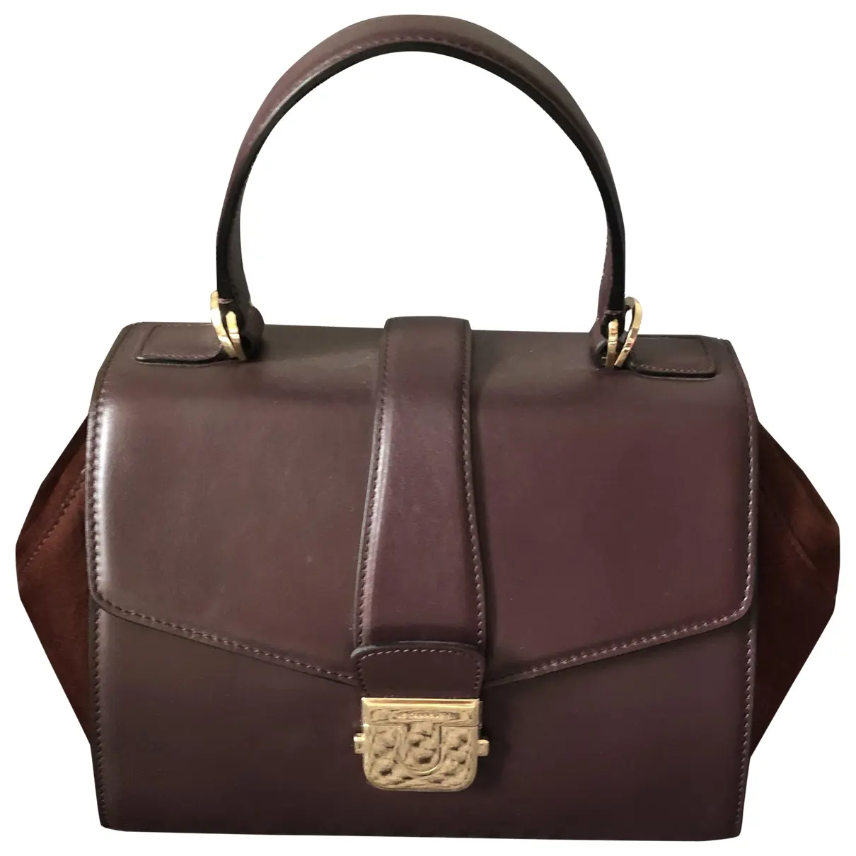 Leather handbag Le Tanneur