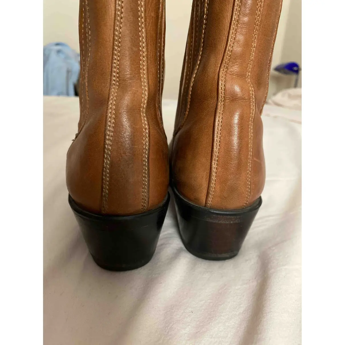 Leather western boots Mexicana - Vintage