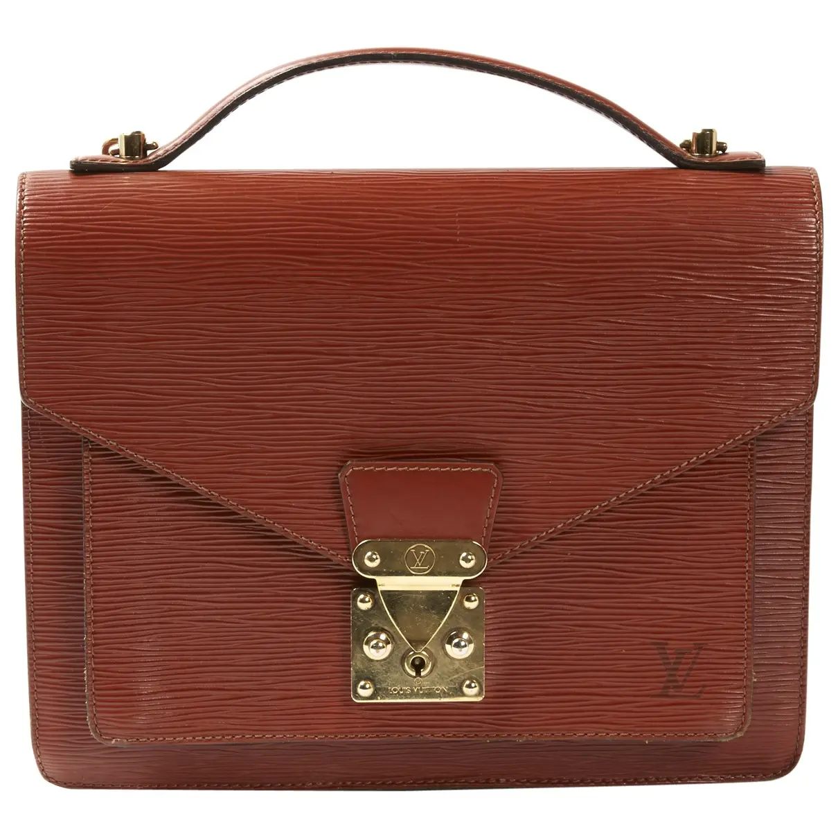 Monceau leather satchel Louis Vuitton - Vintage