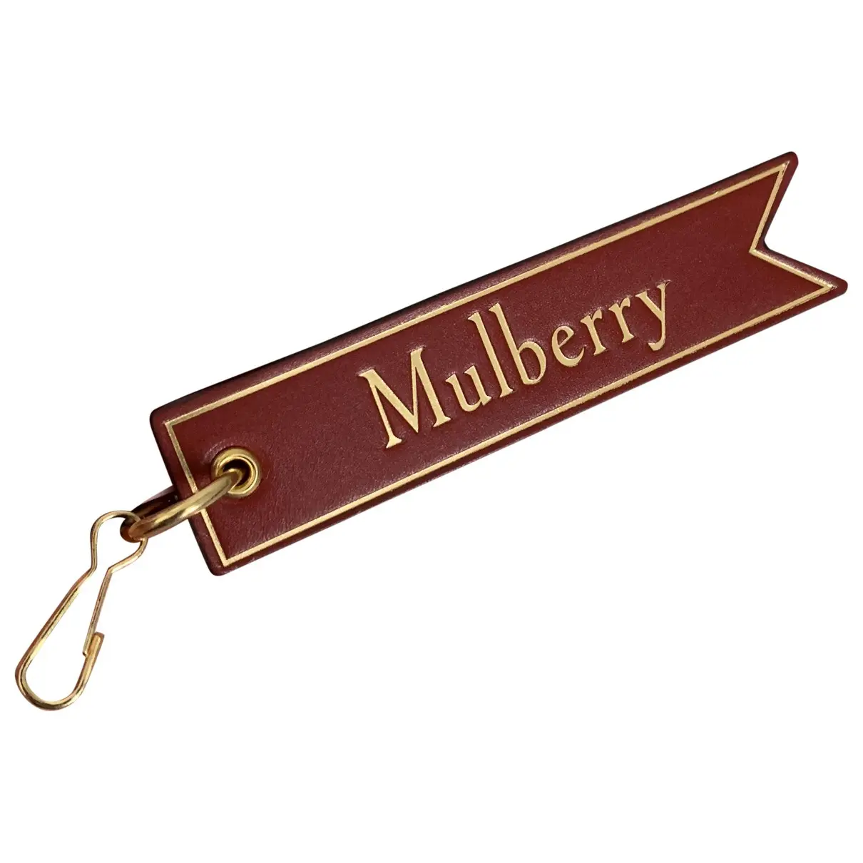 Leather bag charm Mulberry