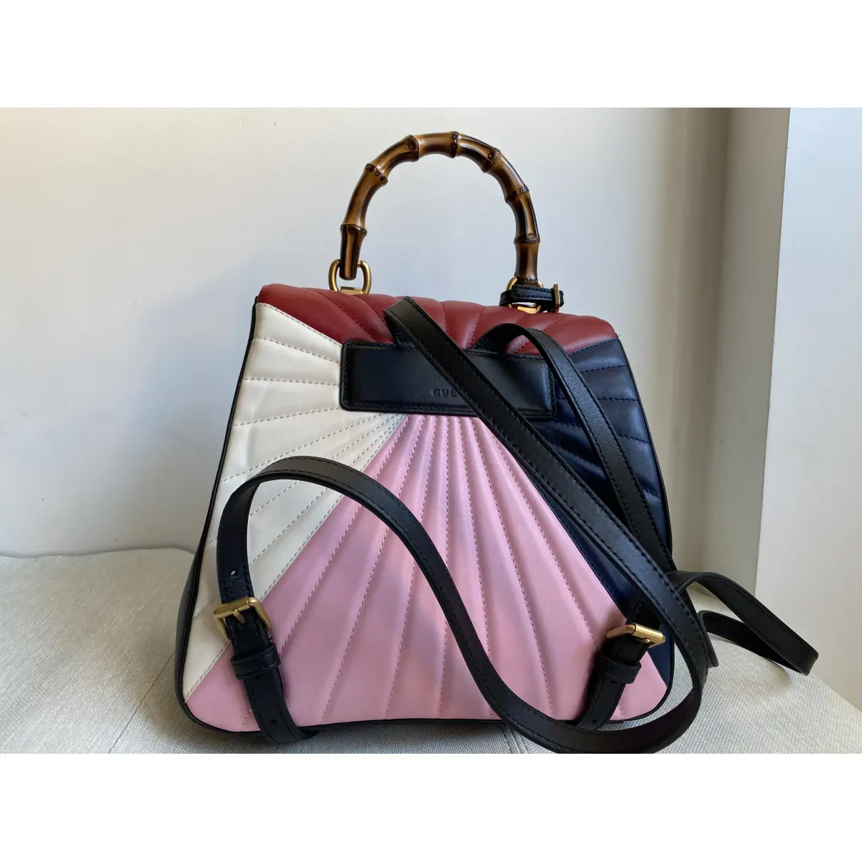 Buy Gucci Queen Margaret leather backpack online
