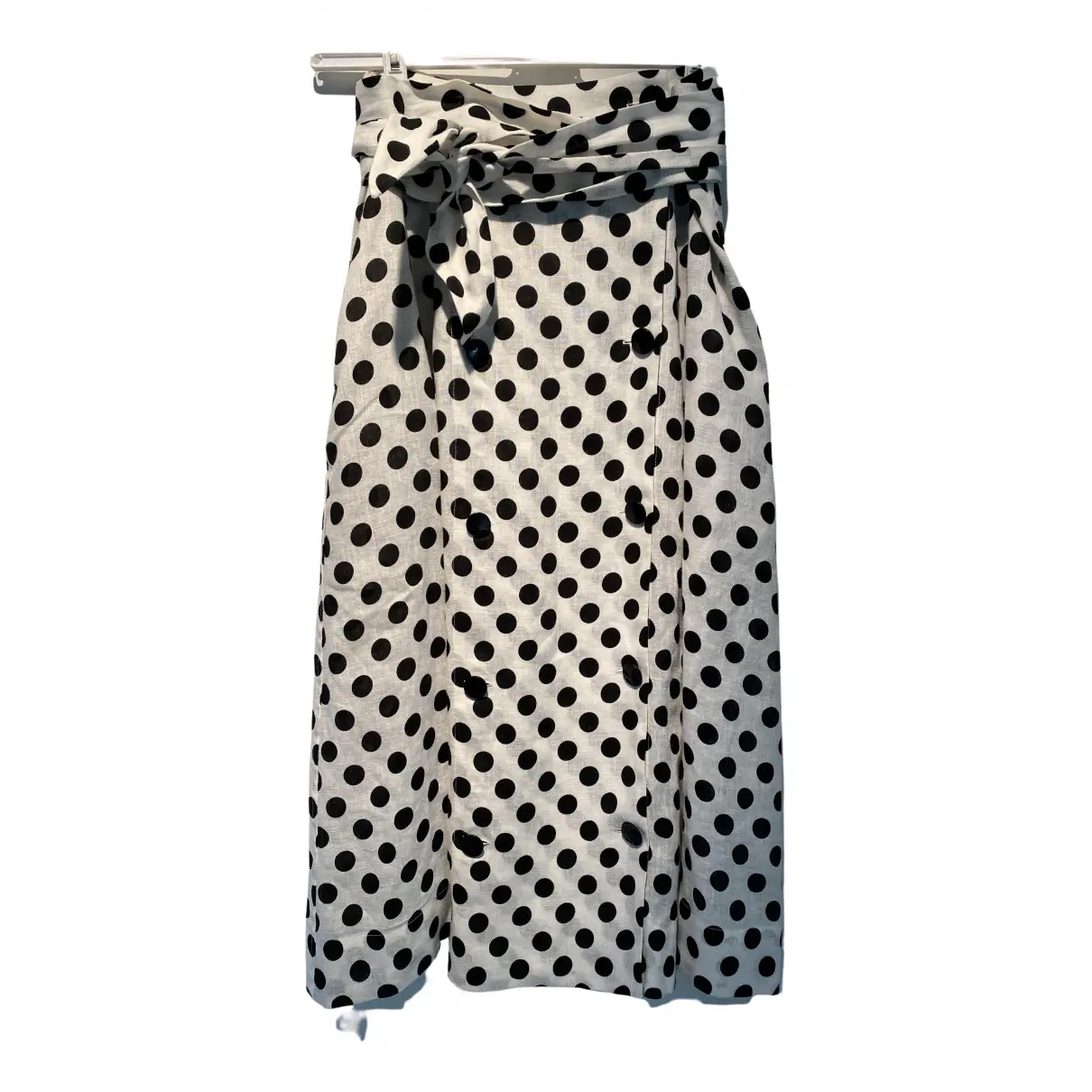 Linen mid-length skirt Lisa Marie Fernandez