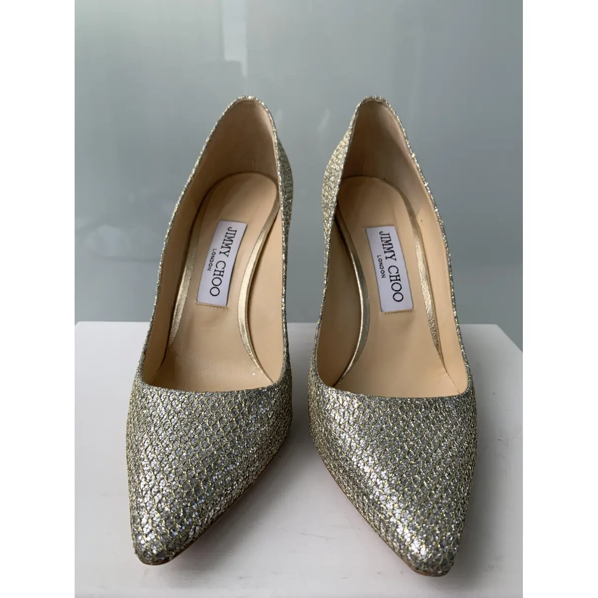 Buy Jimmy Choo Anouk glitter heels online
