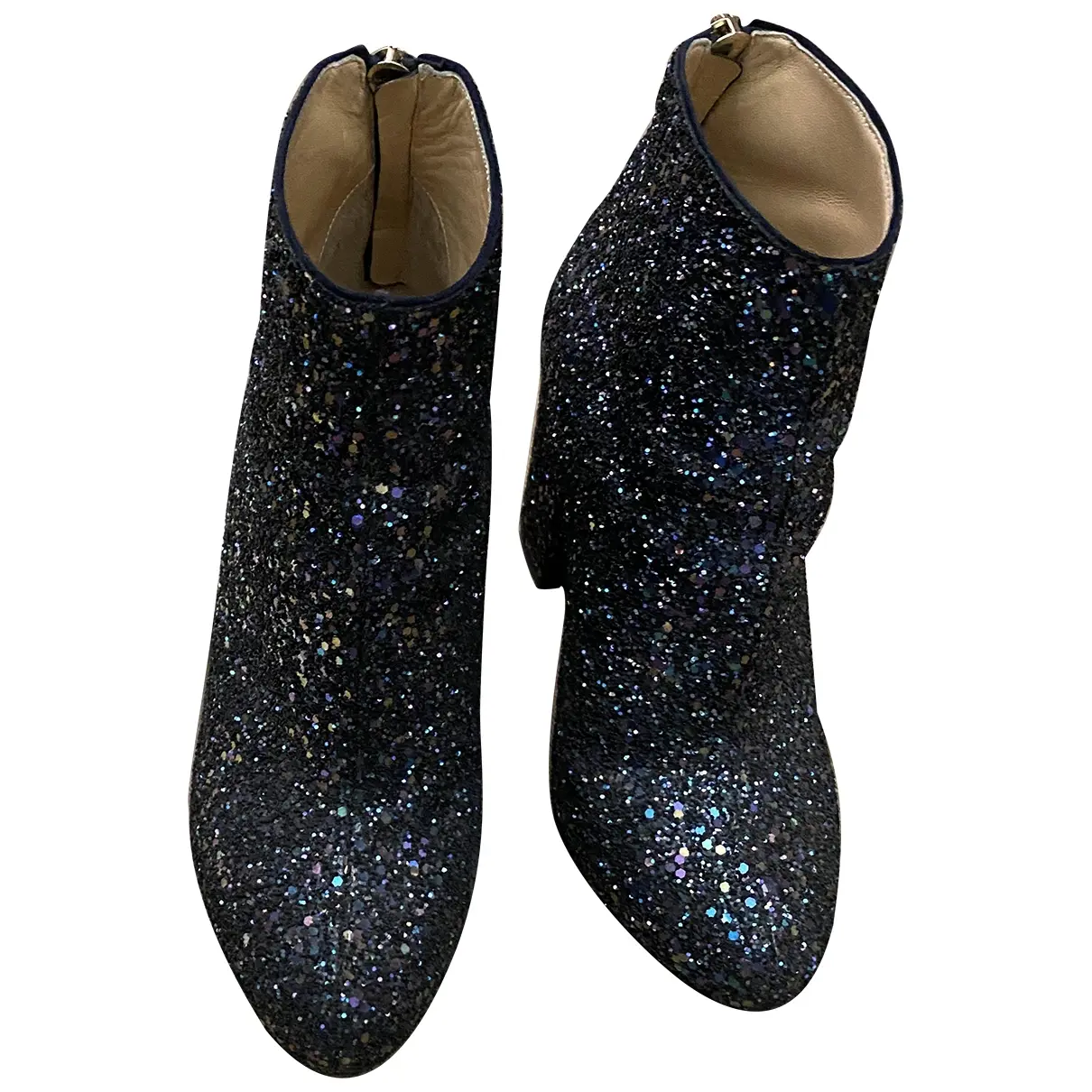 Glitter ankle boots Charlotte Olympia