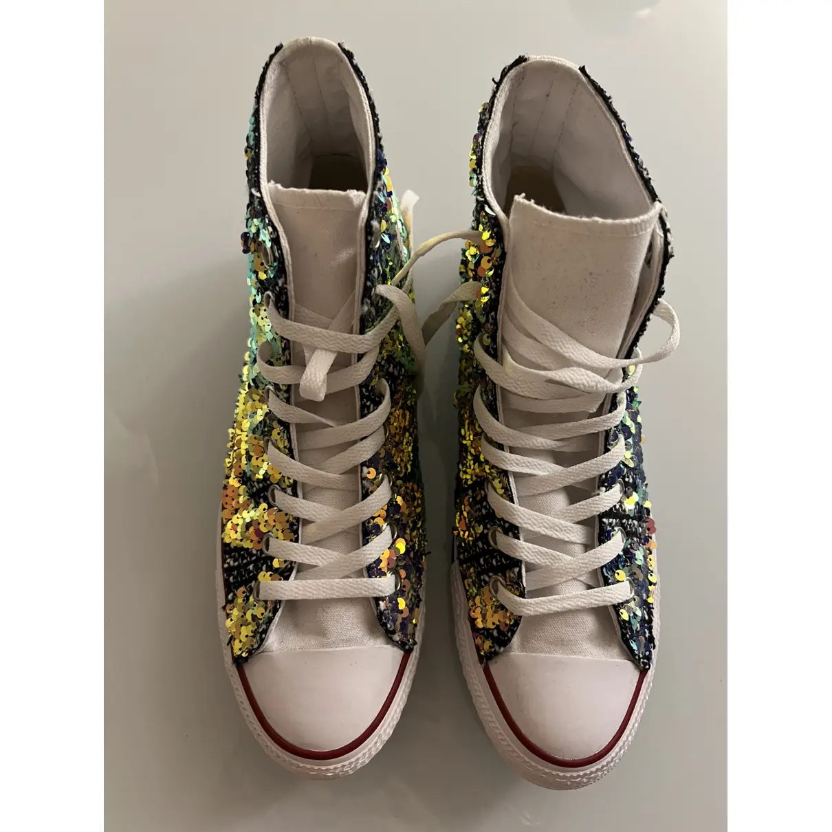 Buy Converse Glitter high trainers online