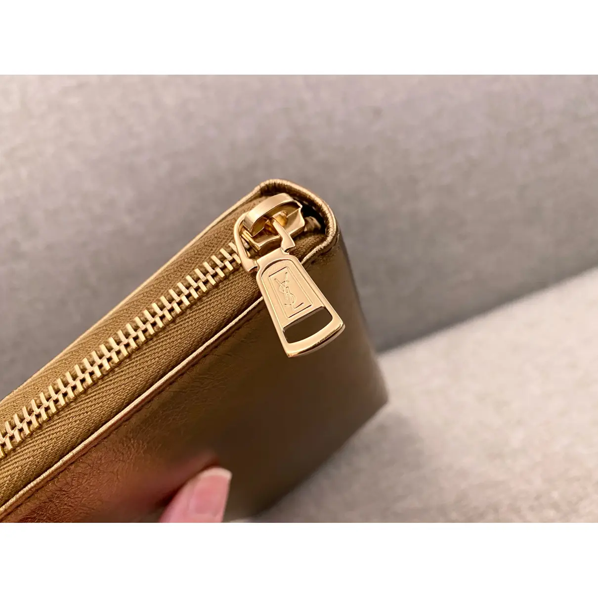 Belle de Jour leather wallet Yves Saint Laurent