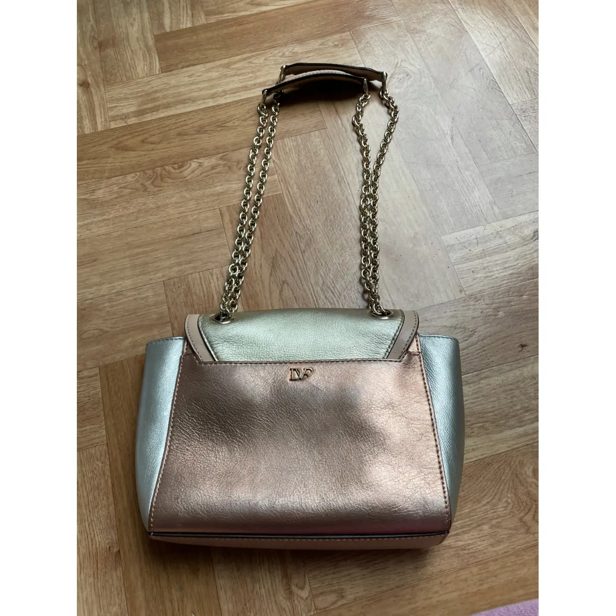 Buy Diane Von Furstenberg Leather handbag online