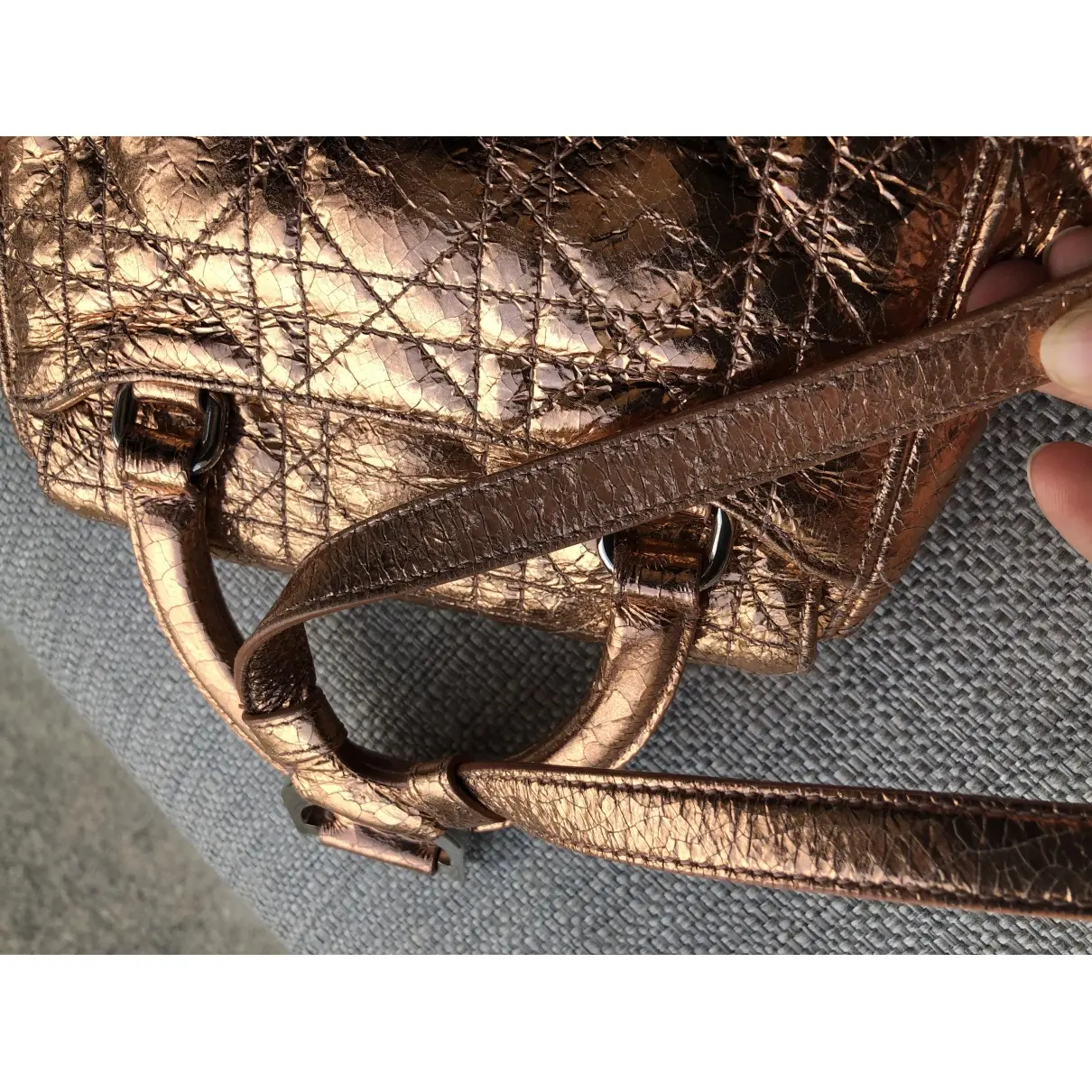 Buy Dior Leather backpack online - Vintage