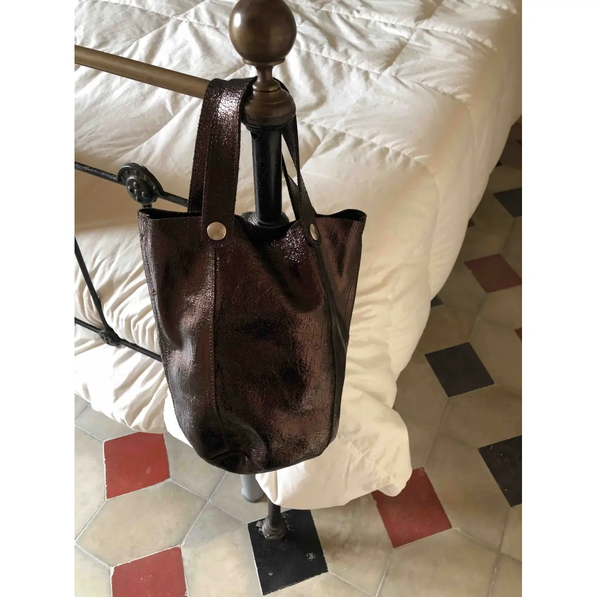 Gianni Chiarini Leather handbag for sale - Vintage