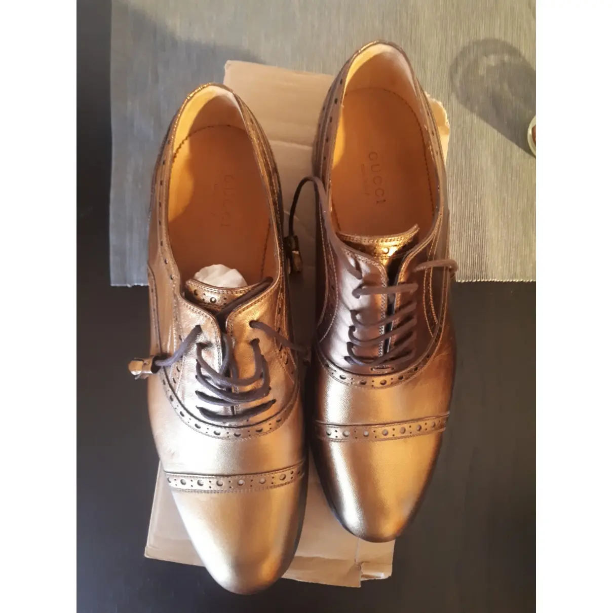 Gucci Leather lace ups for sale