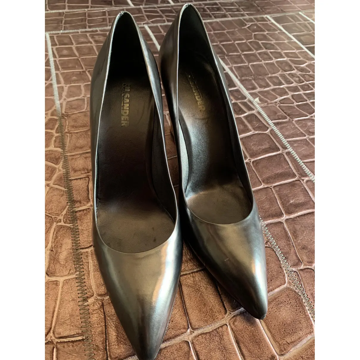 Buy Jil Sander Leather heels online