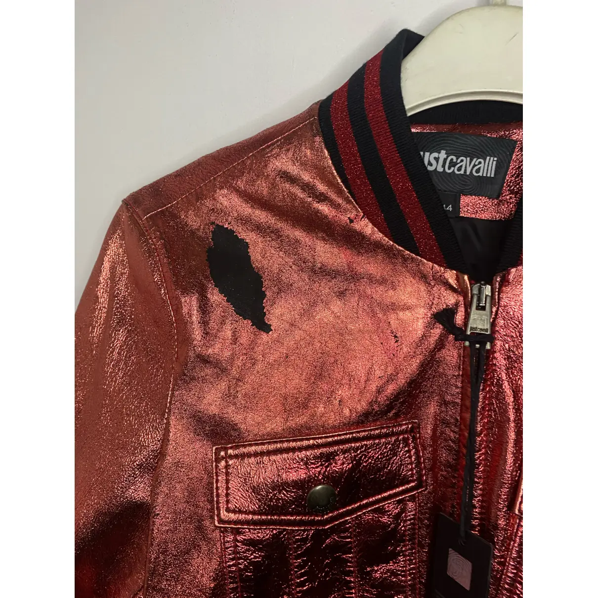 Leather jacket Just Cavalli