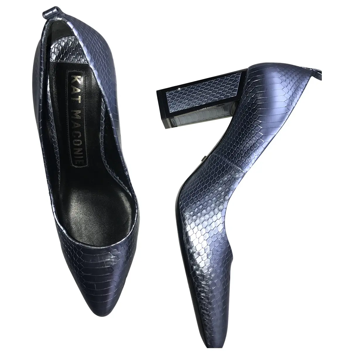Leather heels Kat Maconie