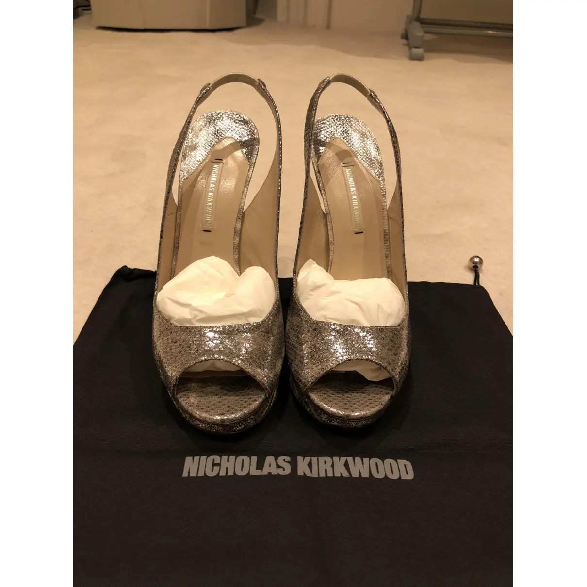 Nicholas Kirkwood Leather sandals for sale