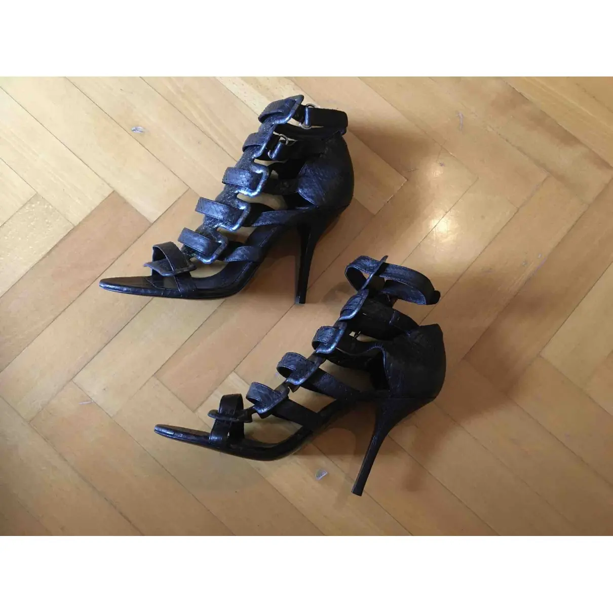 Pierre Hardy Leather sandals for sale