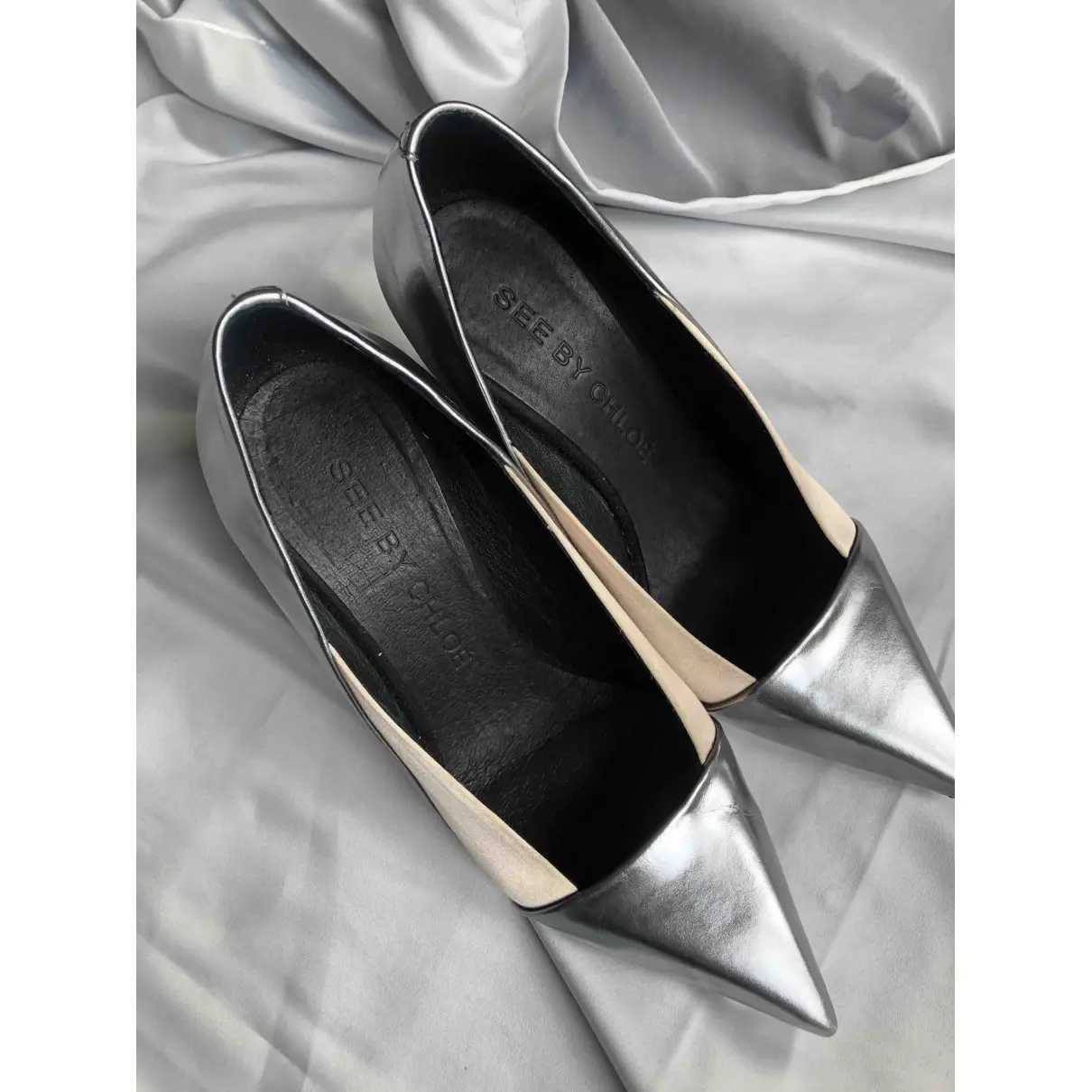 Buy See by Chloé Leather heels online