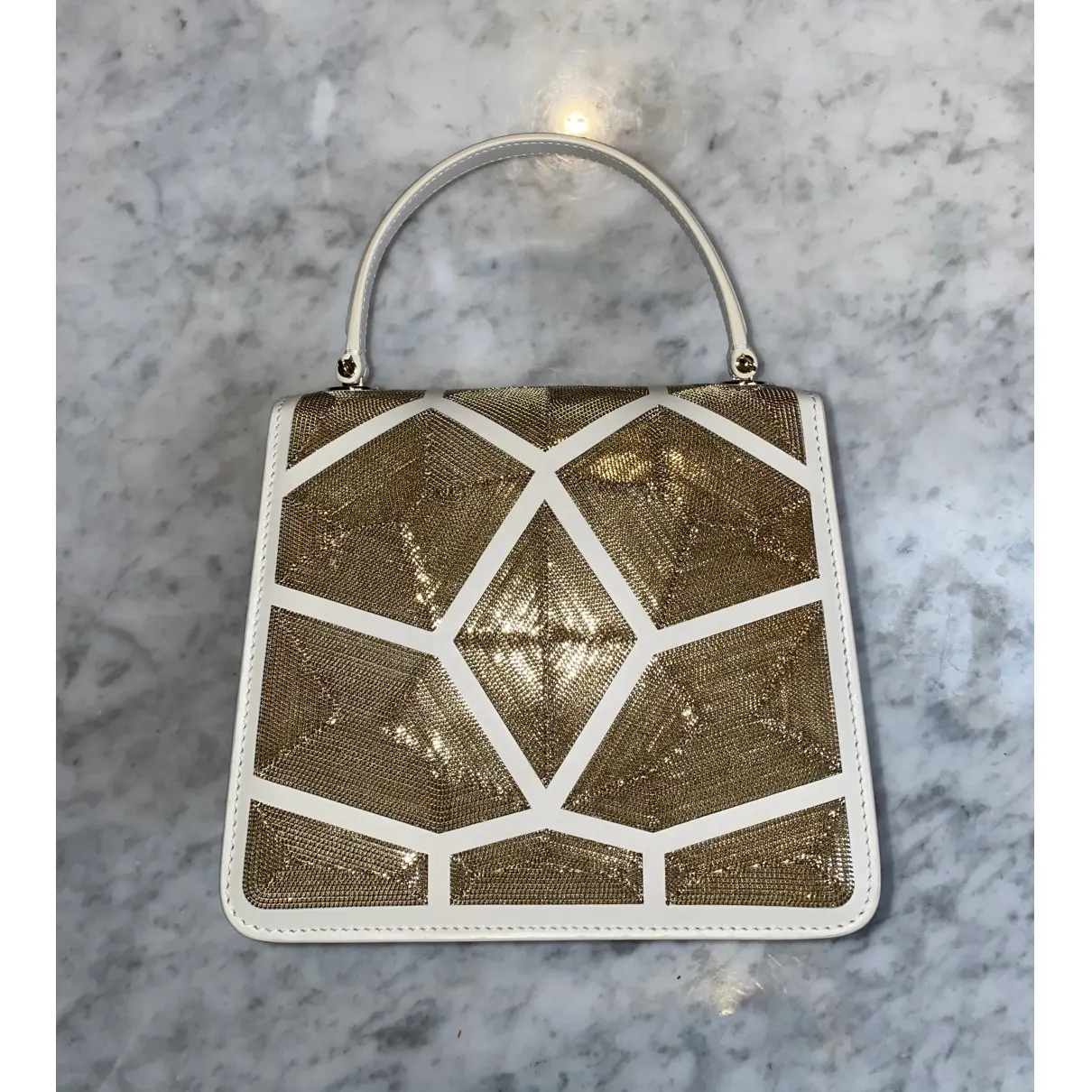 Buy Bvlgari Serpenti leather handbag online