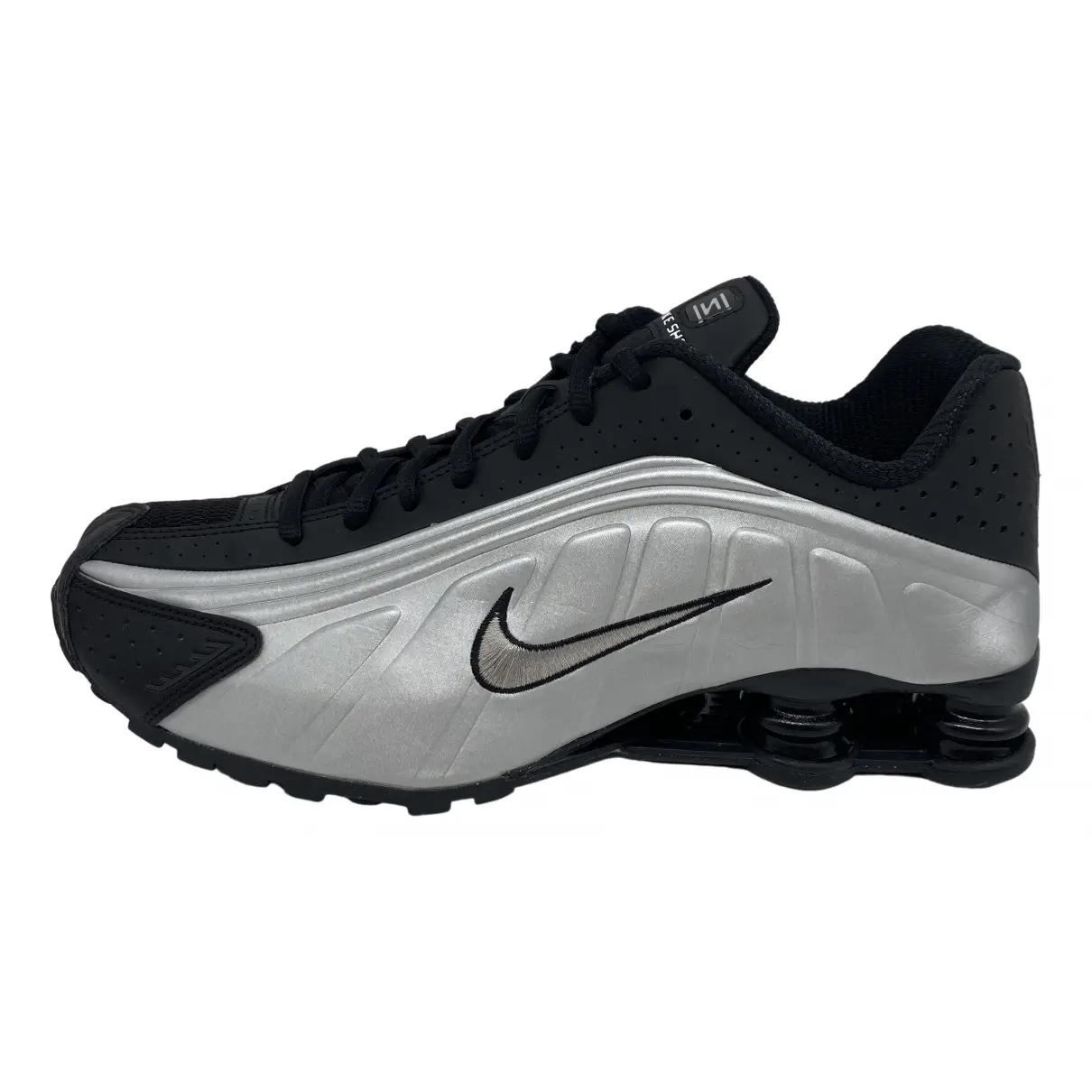 Shox leather low trainers Nike