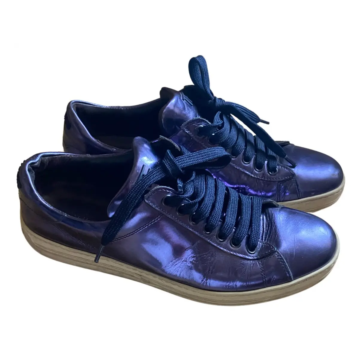 Leather trainers Tom Ford