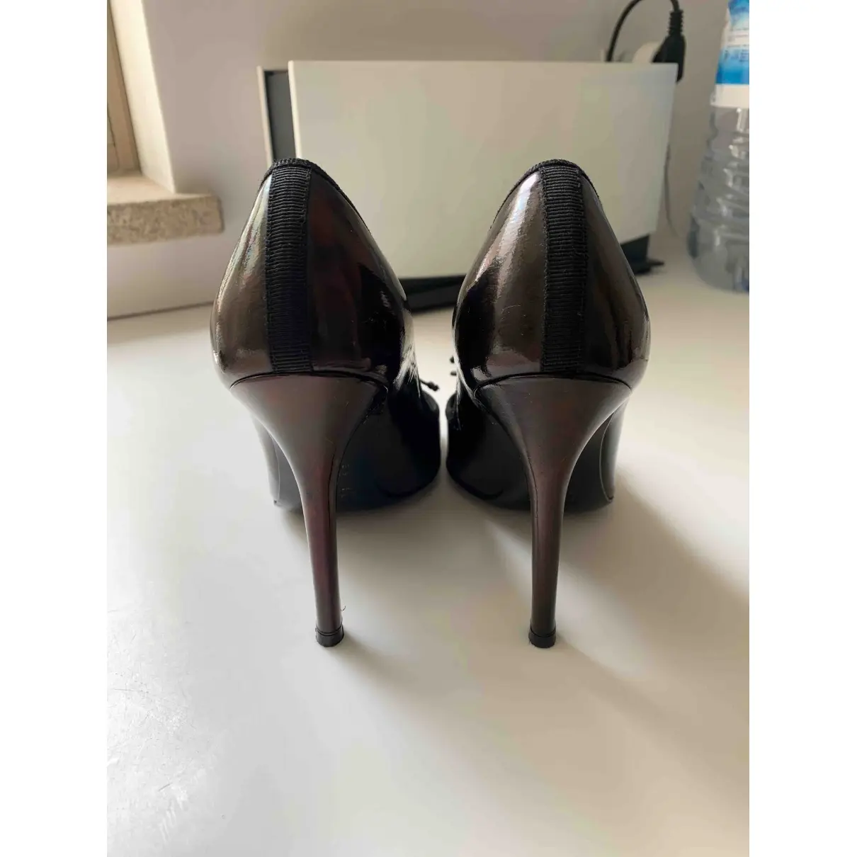 Patent leather heels D&G