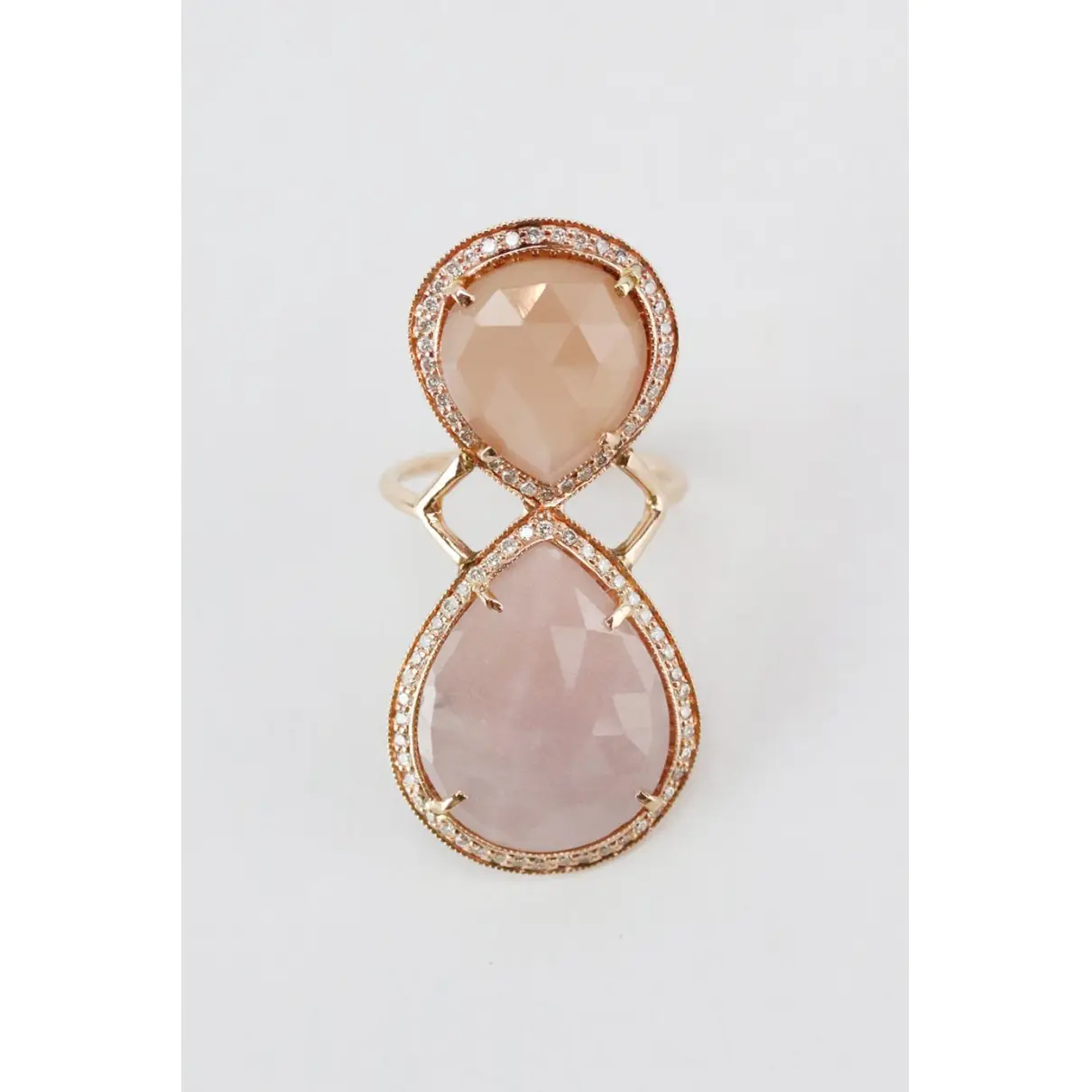 Buy Jacquie Aiche Pink gold ring online
