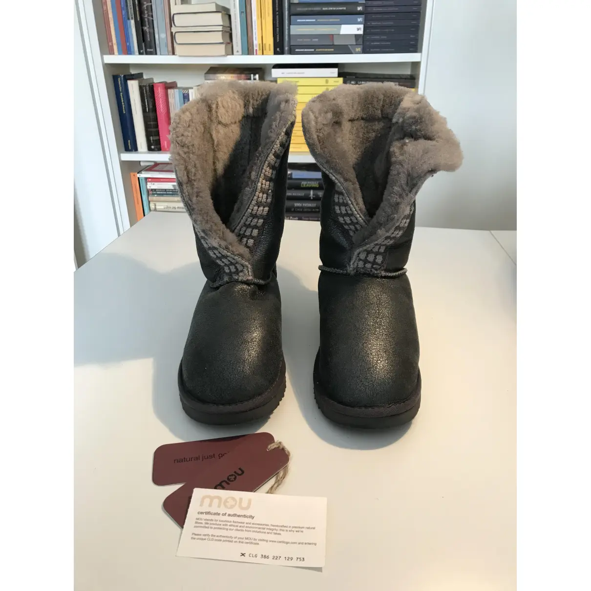 Buy Mou Shearling snow boots online
