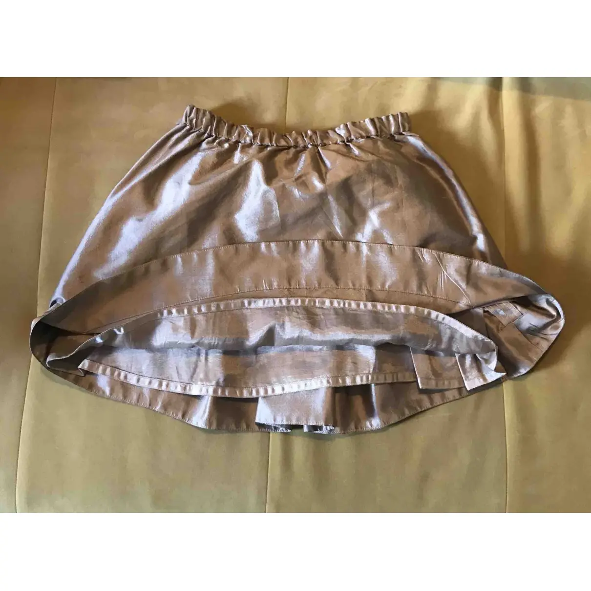 I Pinco Pallino Silk mini skirt for sale