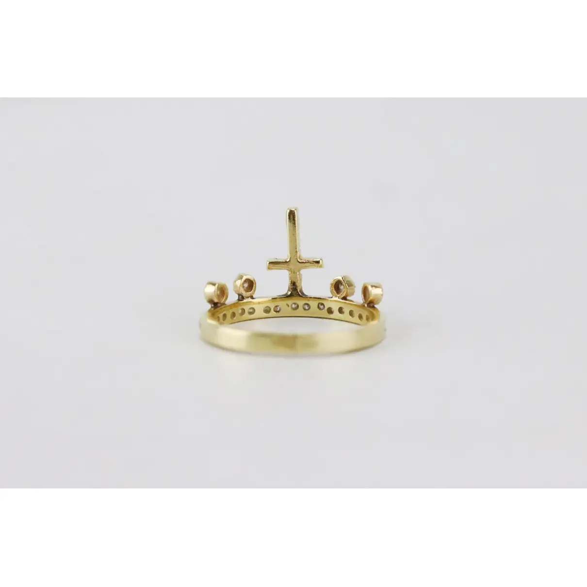 Yellow gold ring Jacquie Aiche