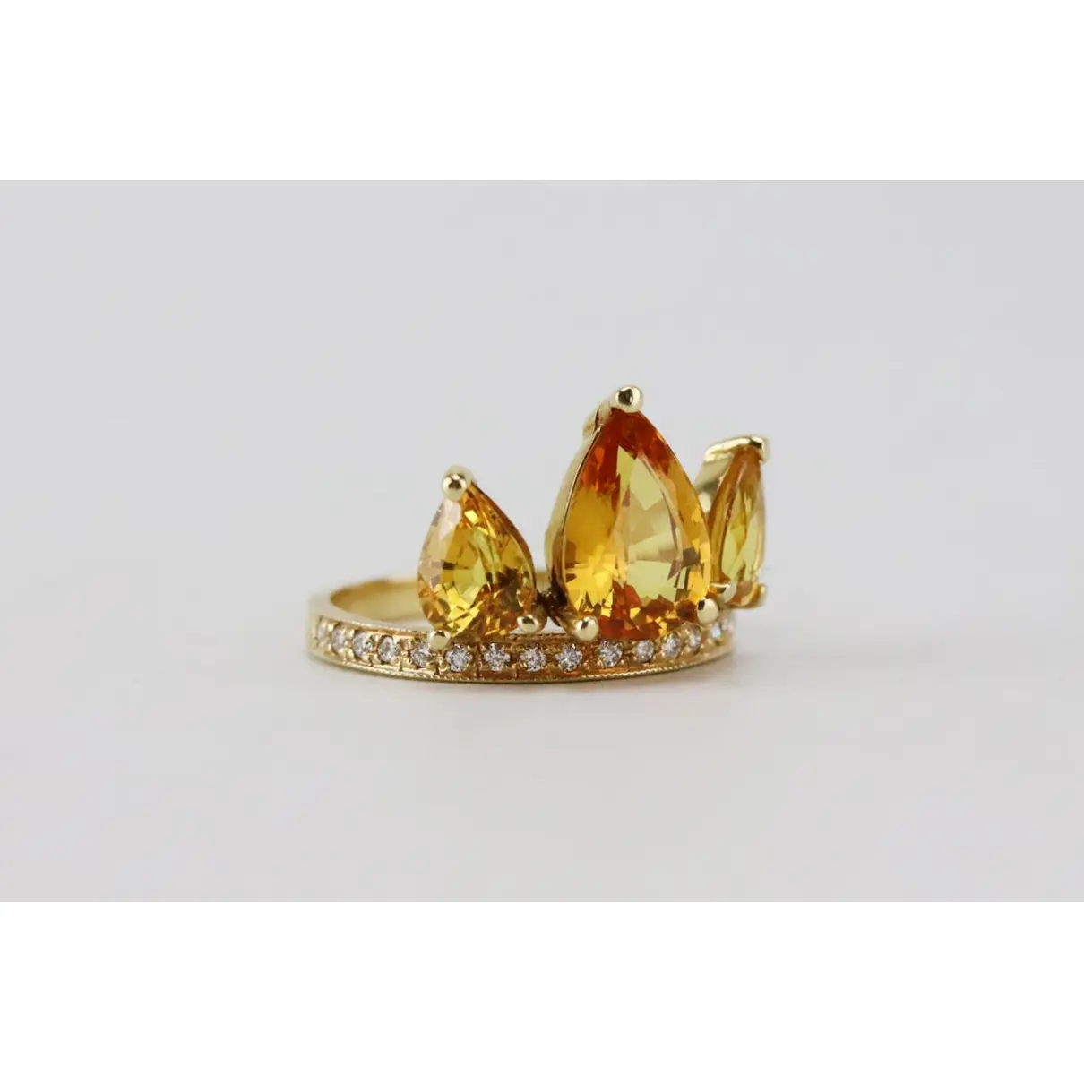 Yellow gold ring Jacquie Aiche