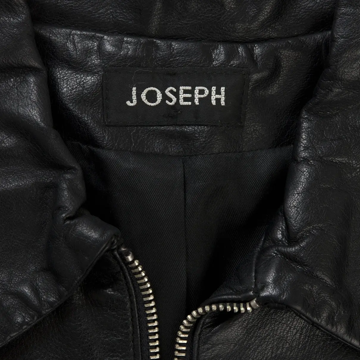 Buy Joseph Black Leather Biker jacket online