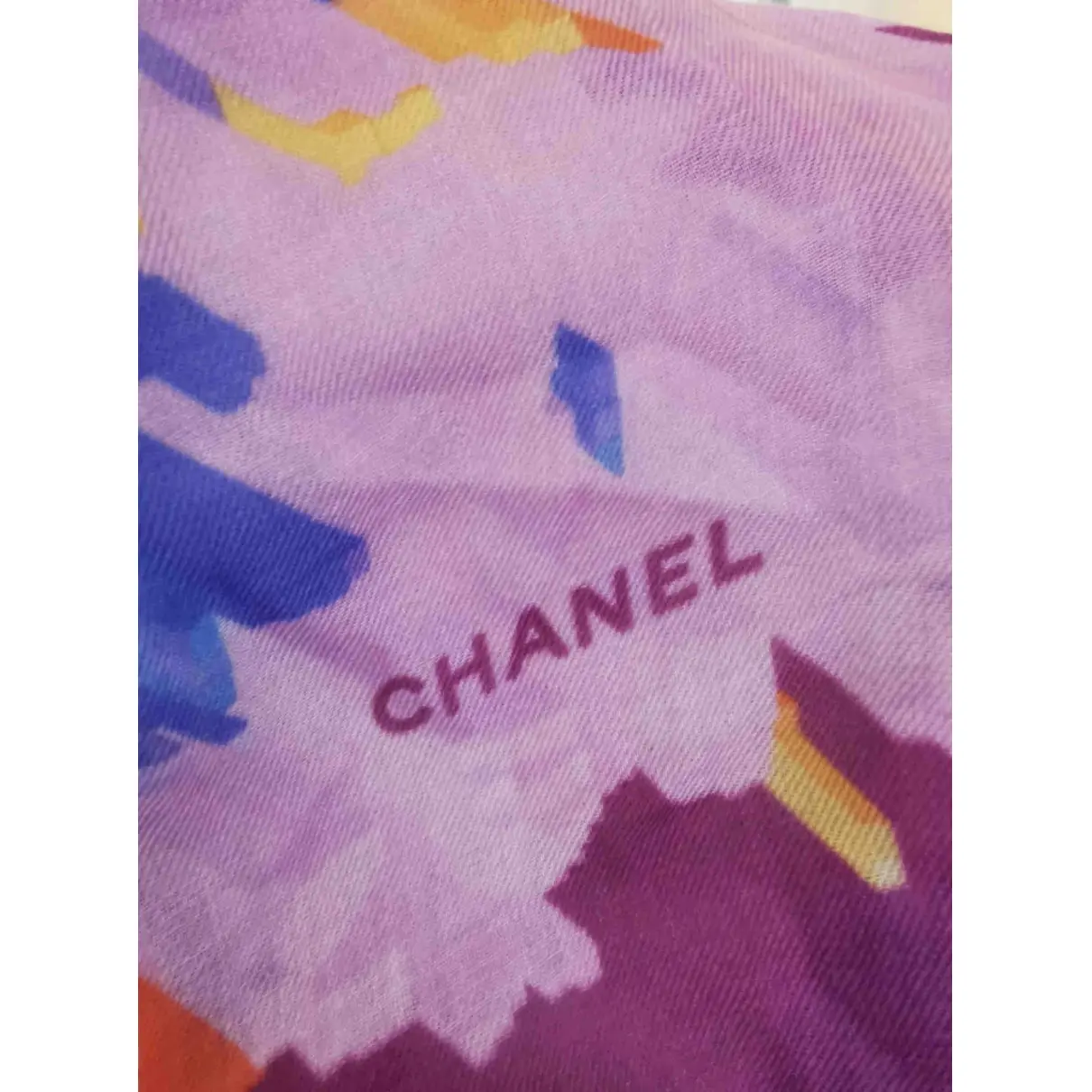 Cashmere stole Chanel