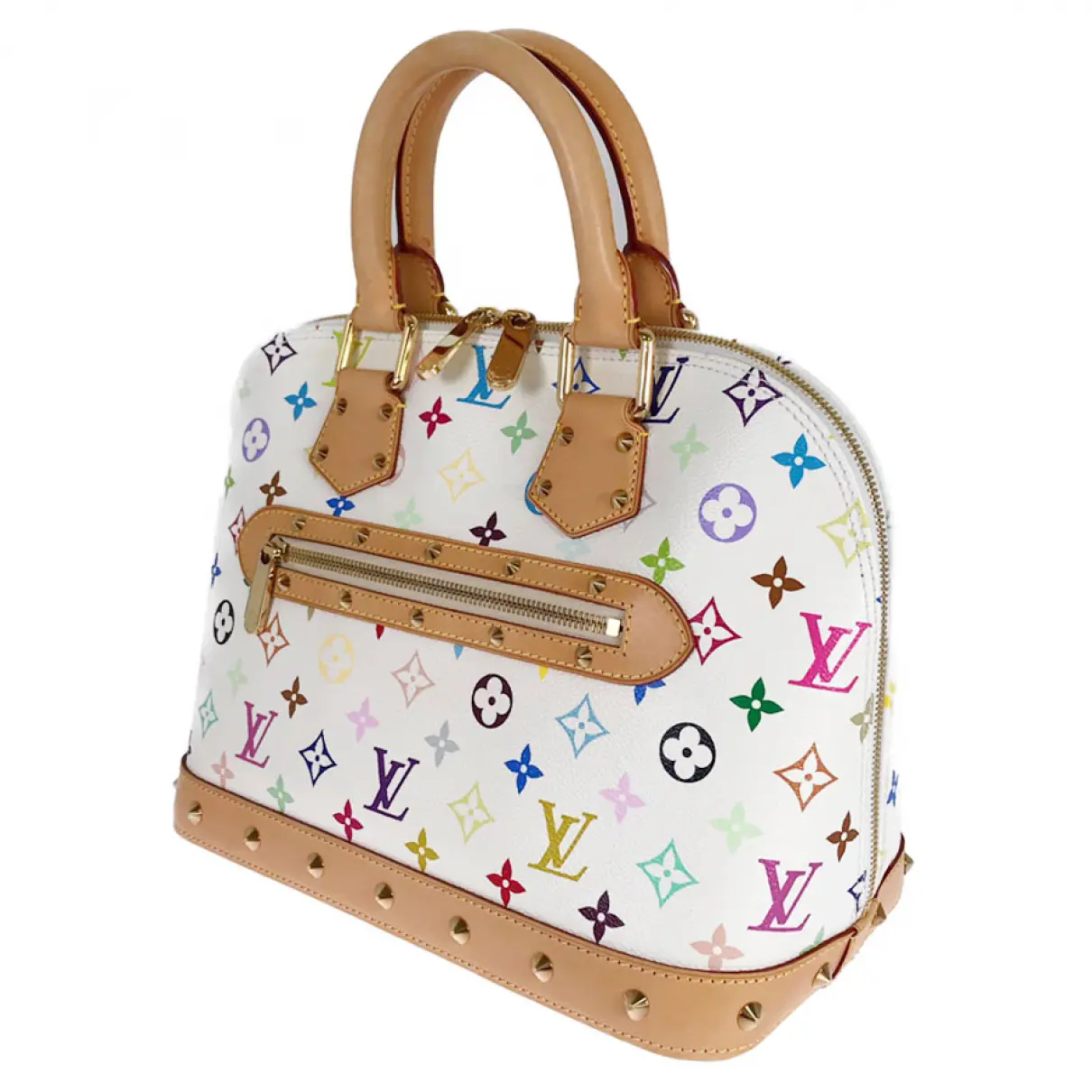 Buy Louis Vuitton Alma cloth handbag online