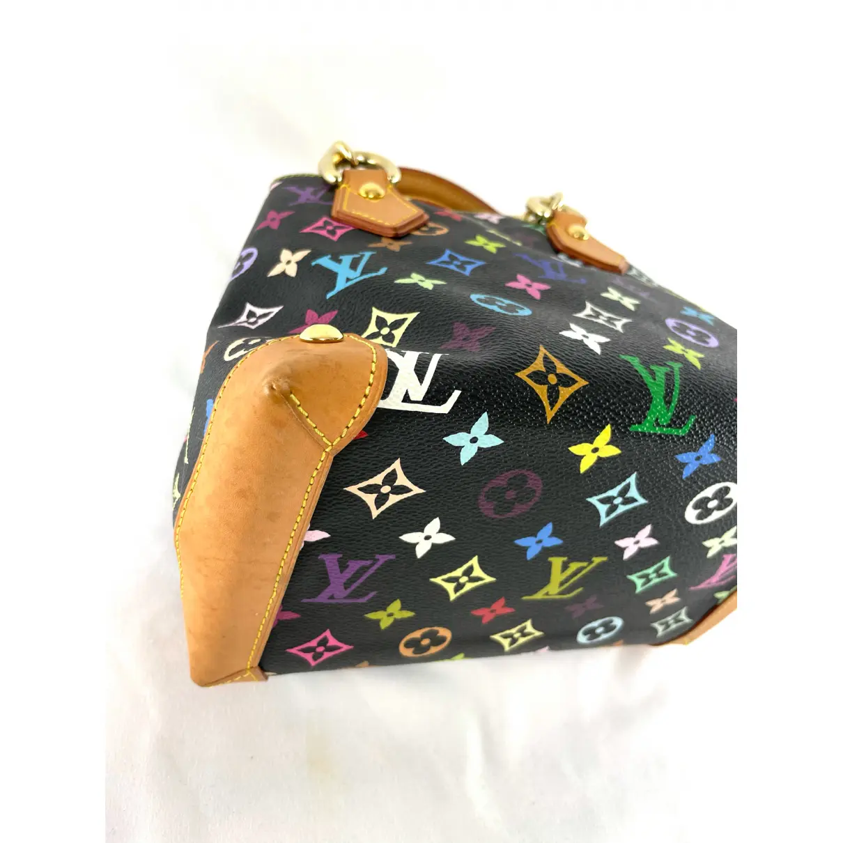 Audra cloth handbag Louis Vuitton - Vintage
