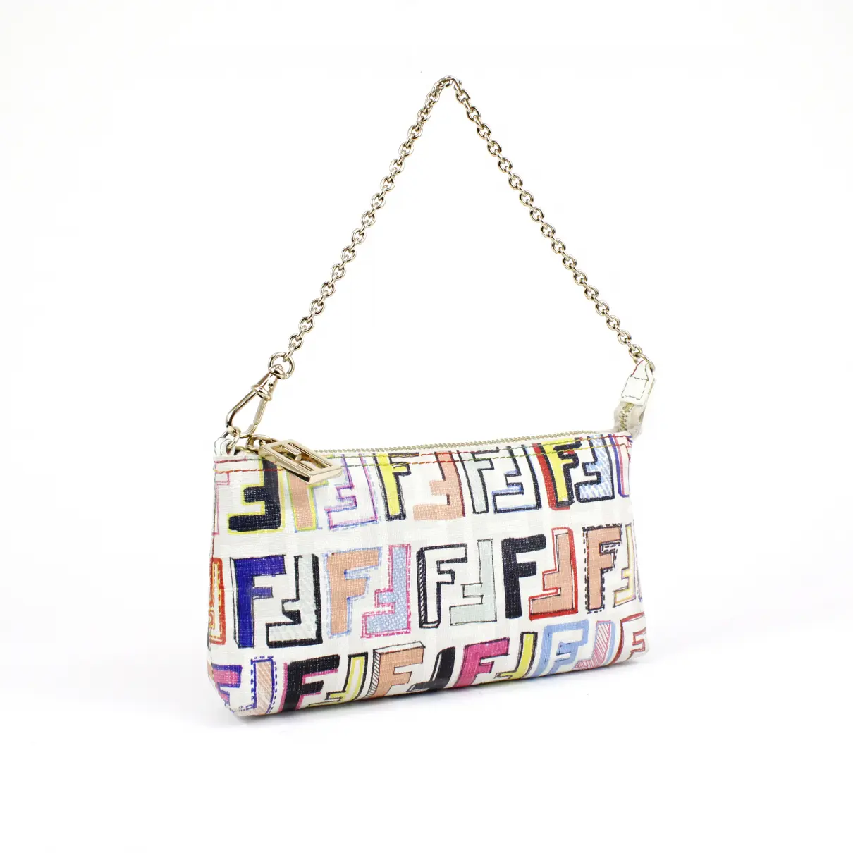 Baguette Chain cloth handbag Fendi
