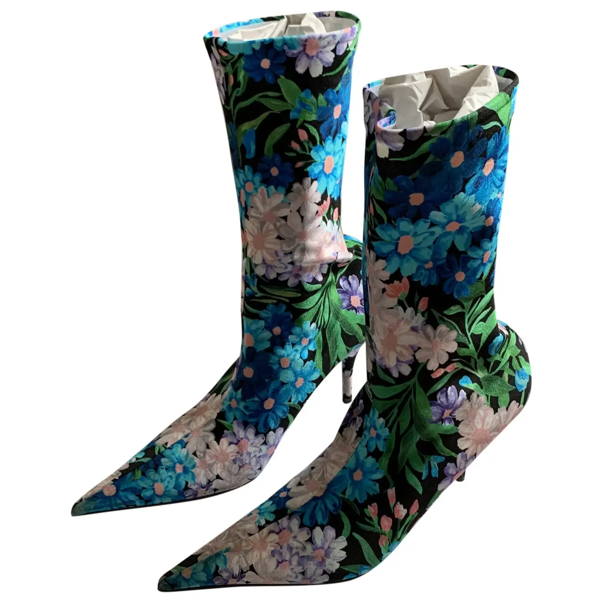 Cloth ankle boots Balenciaga