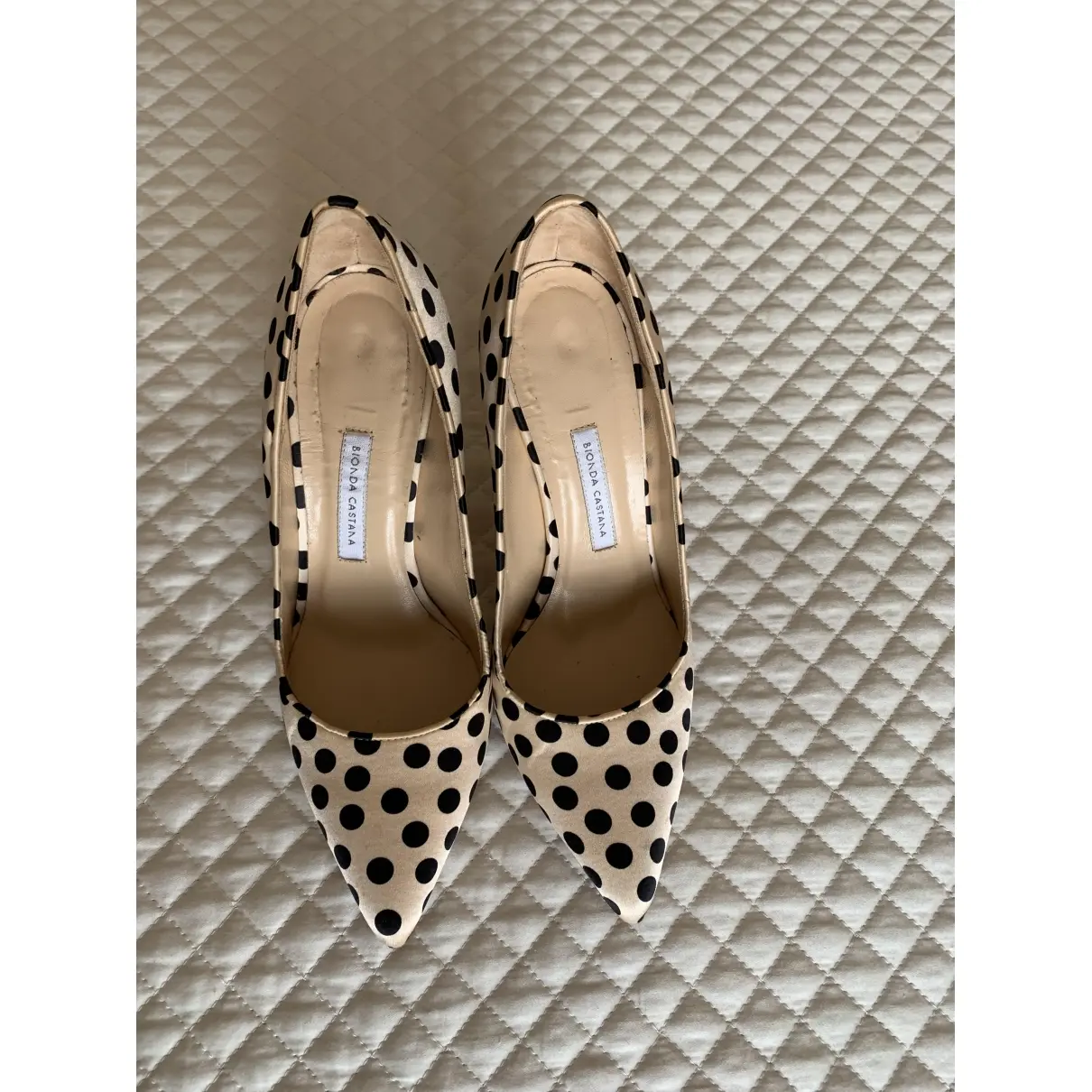 Bionda Castana Cloth heels for sale