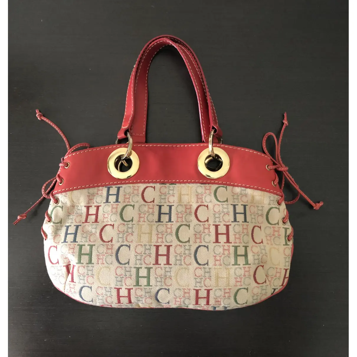 Buy Carolina Herrera Cloth handbag online - Vintage